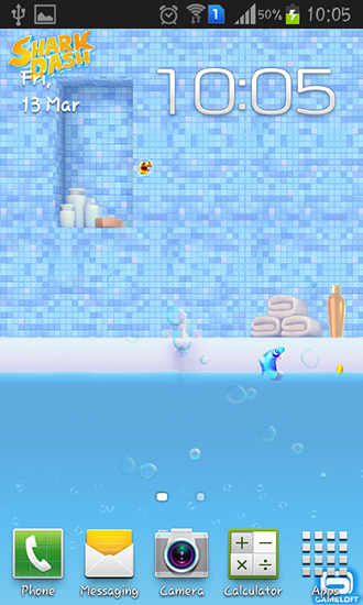 Download Shark dash free Games livewallpaper for Android phone and tablet.