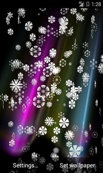 Download livewallpaper Snow 3D for Android.