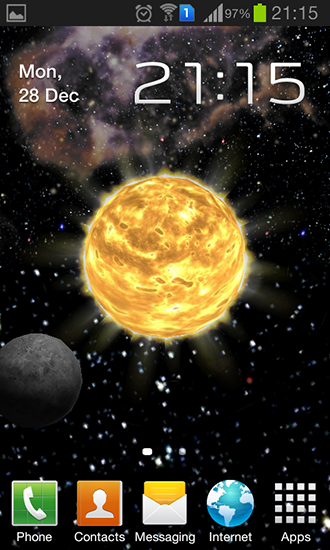 Download Solar system 3D free Space livewallpaper for Android phone and tablet.