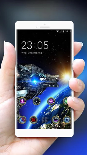 Space galaxy 3D by Mobo Theme Apps Team apk - free download.