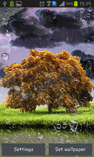 Download Spring storm free Interactive livewallpaper for Android phone and tablet.