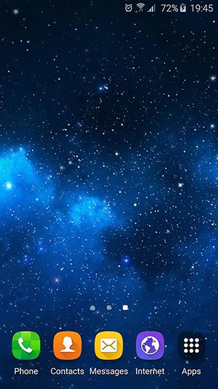 Download livewallpaper Starry background for Android.