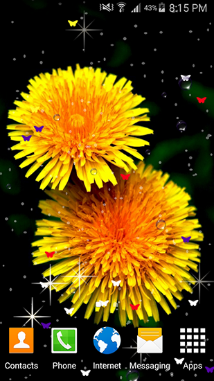 Download livewallpaper Summer flowers by Stechsolutions for Android.