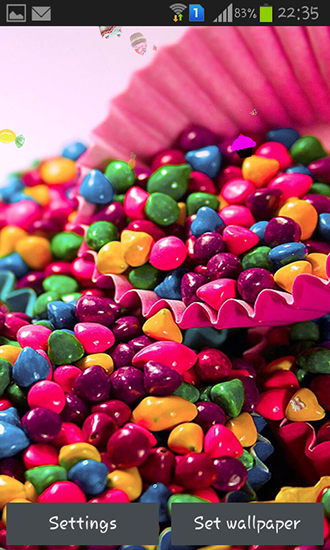 Download Sweets free livewallpaper for Android 4.0.4 phone and tablet.