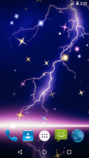 Download livewallpaper Thunderstorm by Pop tools for Android.