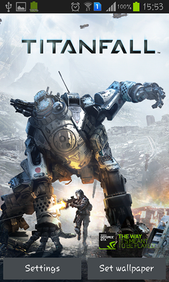 Download livewallpaper Titanfall for Android.