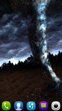 Download Tornado 3D free 3D livewallpaper for Android phone and tablet.