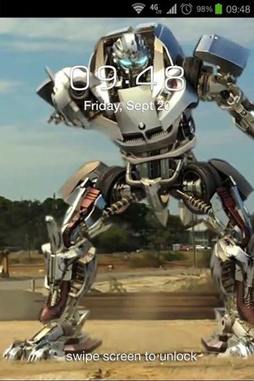 Download livewallpaper Transformer car for Android.