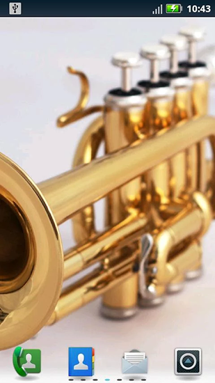 Download Trumpets free Music livewallpaper for Android phone and tablet.