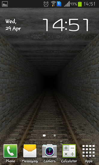 Download livewallpaper Tunnel 3D for Android.