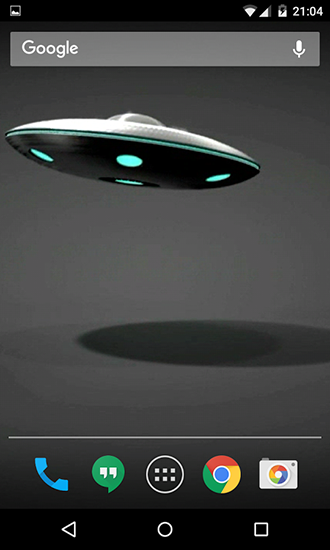 Download livewallpaper UFO 3D for Android.