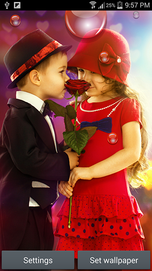 Download livewallpaper Valentine's day 2015 for Android.