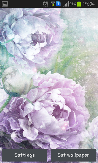 Download Vintage roses free Flowers livewallpaper for Android phone and tablet.