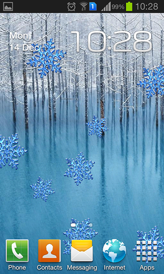 Download livewallpaper Winter by Charlyk lwp for Android.