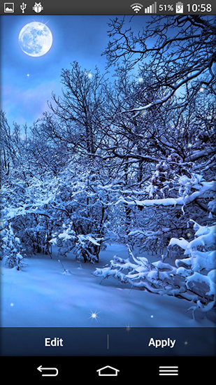 Download livewallpaper Winter by My live wallpaper for Android.
