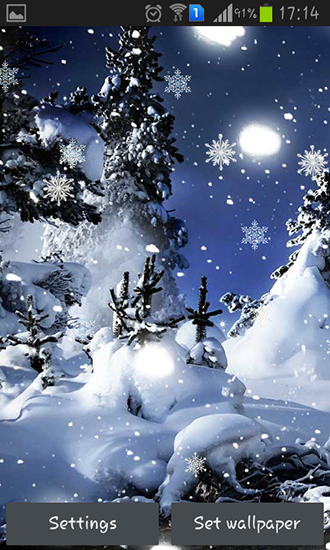 Download livewallpaper Winter dreams HD for Android.