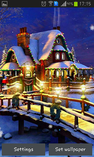 Download Winter holidays 2015 free Landscape livewallpaper for Android phone and tablet.