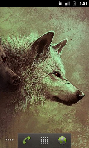 Download livewallpaper Wolves HQ for Android.