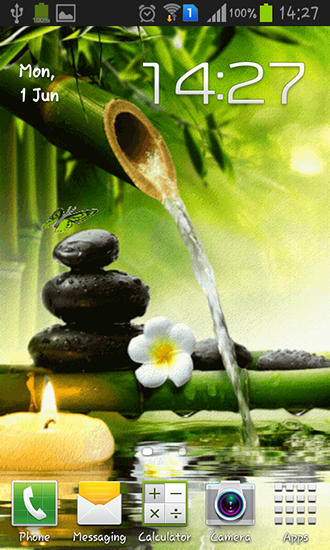Download Zen garden free livewallpaper for Android 4.0.2 phone and tablet.