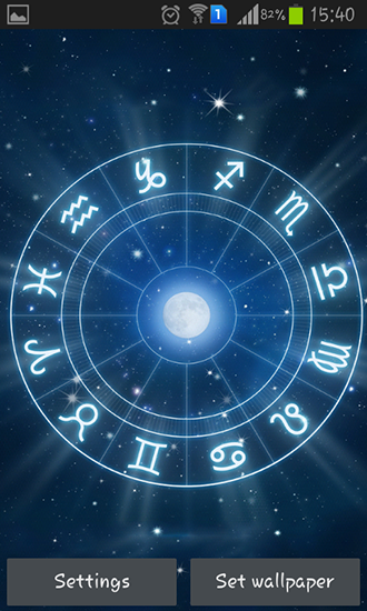 Download livewallpaper Zodiac for Android.