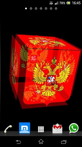 3D flag of Russia apk - free download.