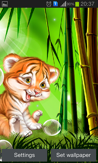 Cute tiger cub apk - free download.