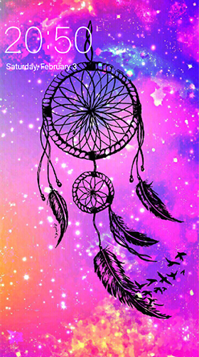 Screenshots of the live wallpaper Dreamcatcher by Niceforapps for Android phone or tablet.