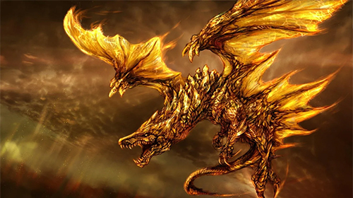 Screenshots of the live wallpaper Fire dragon by Amazing Live Wallpaperss for Android phone or tablet.