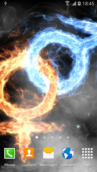 Fire and ice by Blackbird wallpapers apk - free download.