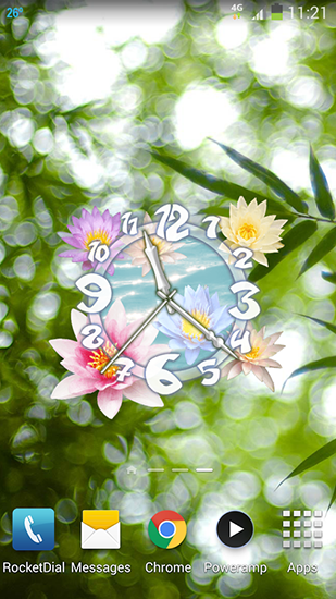Flower clock apk - free download.