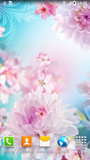 Flowers by Live wallpapers 3D apk - free download.