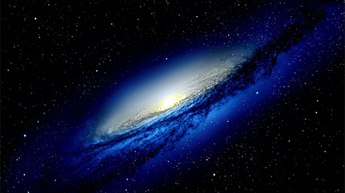 Screenshots of the live wallpaper Galaxy by 4k Wallpapers for Android phone or tablet.