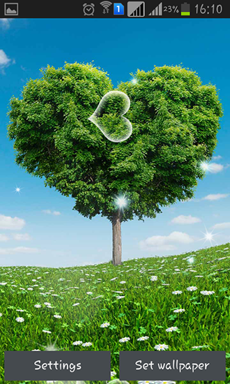 Love tree by Pro live wallpapers apk - free download.