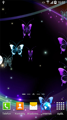 Screenshots of the live wallpaper Neon hearts by Live Wallpapers 3D for Android phone or tablet.