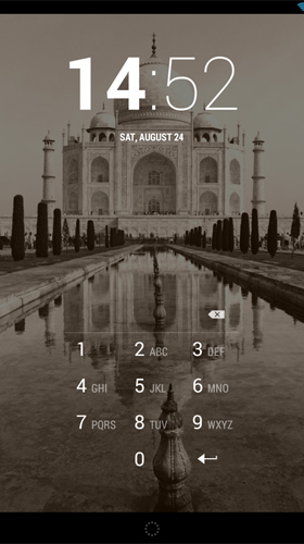 Screenshots of the live wallpaper Photo wall FX for Android phone or tablet.