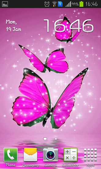 Pink butterfly apk - free download.