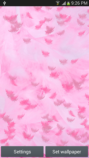 Pink feather apk - free download.