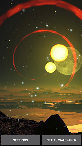 Planets by Top Live Wallpapers apk - free download.