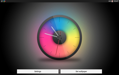Rainbow clock apk - free download.
