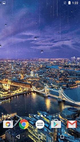 Rainy London by Phoenix Live Wallpapers  apk - free download.