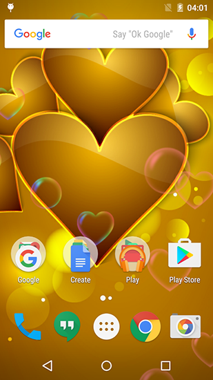 Red and gold love apk - free download.