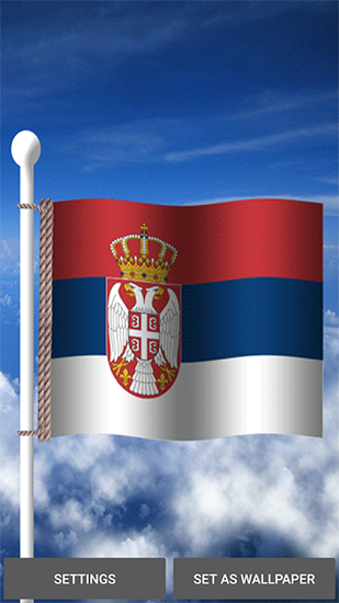 Serbian Flag 3D apk - free download.