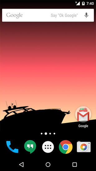 Screenshots of the live wallpaper Silhouette World for Android phone or tablet.
