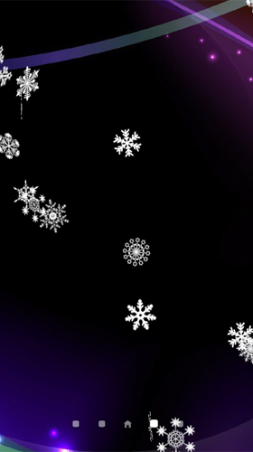 Screenshots of the live wallpaper Snowfall by Amax LWPS for Android phone or tablet.