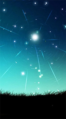 Screenshots of the live wallpaper Stars by Jango LWP Studio for Android phone or tablet.