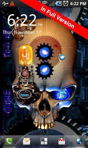 Steampunk skull apk - free download.