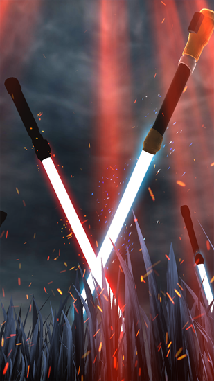 Screenshots of the live wallpaper Swords Grass for Android phone or tablet.