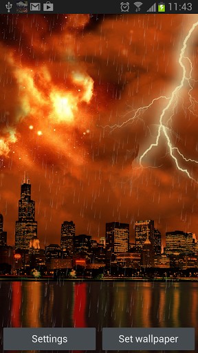 The real thunderstorm HD (Chicago) apk - free download.