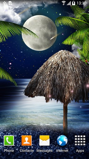 Tropical night by Amax LWPS apk - free download.