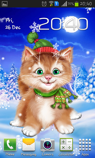 Winter cat apk - free download.
